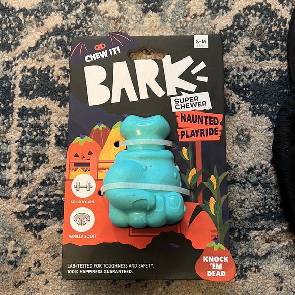 Bark Super Chewer Toy and Black Cat Fetch Toy - Picture 3 of 7